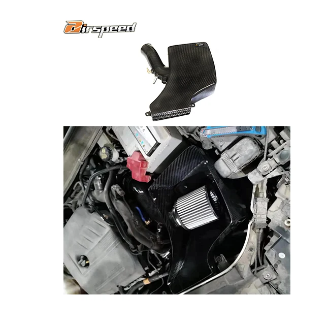 Airspeed Neat and Clear Surface Texture Dry Carbon Fiber Cold Air Intake System For Ford Mondeo 1.5T