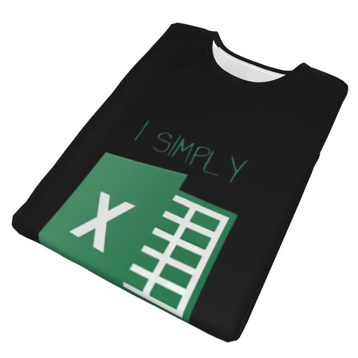 I Simply Excel At Everything polyester T-Shirt Men'sClassic T Shirts Men Crew Neck Short Sleeve