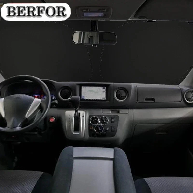 

For Nissan NV350 2016-2023 Car Styling Nano-Insulat Windshield Sunshade Front Window Sun Shade Visor Auto Interior Accessories