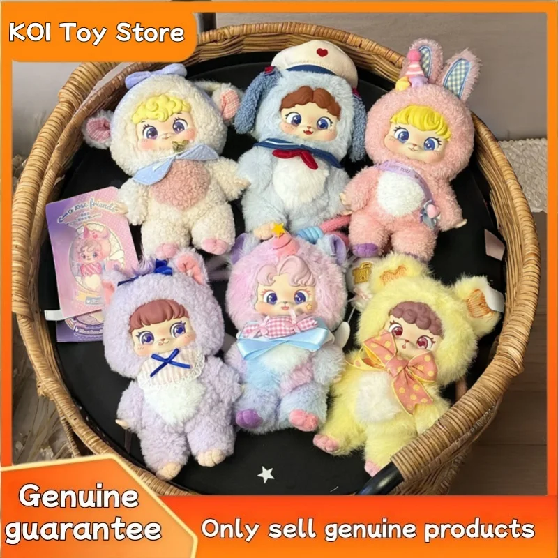 

New Genuine Simontoys Puffynose Friends Memo Series Cute Plush Doll Mystery Box Blind Box Girl Bag Pendant Birthday Friend Gifts