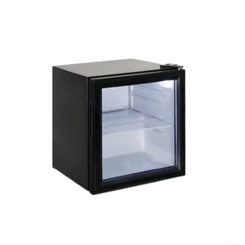 52L Compact Mini Fridge Lockable Compressor Cooling Small Refrigerator for Fruit Milk Household Use Portable Cooler Box Small