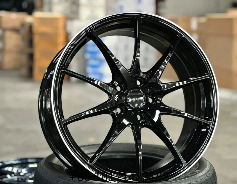 【Hot】Forged Alloy Wheels 24 Inch 22 Inch Chrome Car  5x120 15 16 17 18 19 20 20 21 22 23 24 Inch Black Wheels