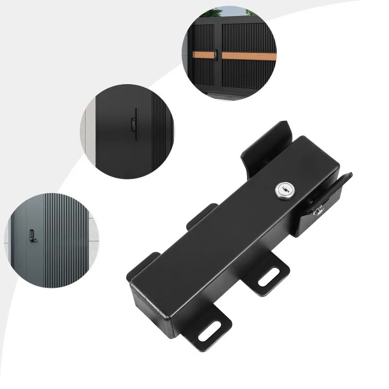 IP44 villa and residential area security lock with access control system and key, 24V DC automatic electric door lock
