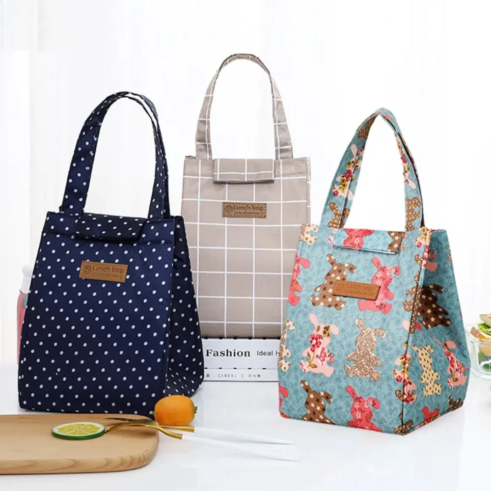 Lunch Bag Insulated Aluminum Foil Tote Portable Food Container Women Men Office School Work Picnic Travel Camping Cooler Large