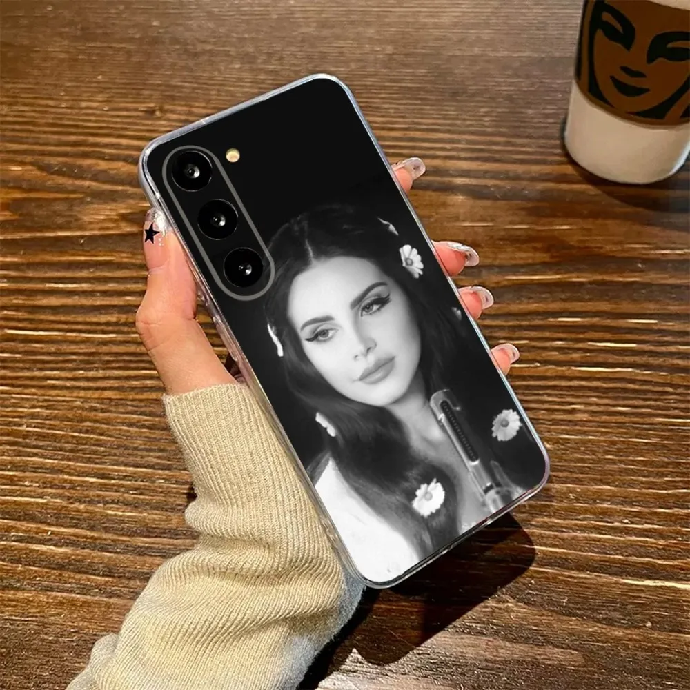 Lana Del Rey Paradise Phone Case For Samsung S23,23,22,30,21,10,9,8,7,Note20 Ultra,Lite,Ultra,5G,Plus,FE,Soft Transparent Case