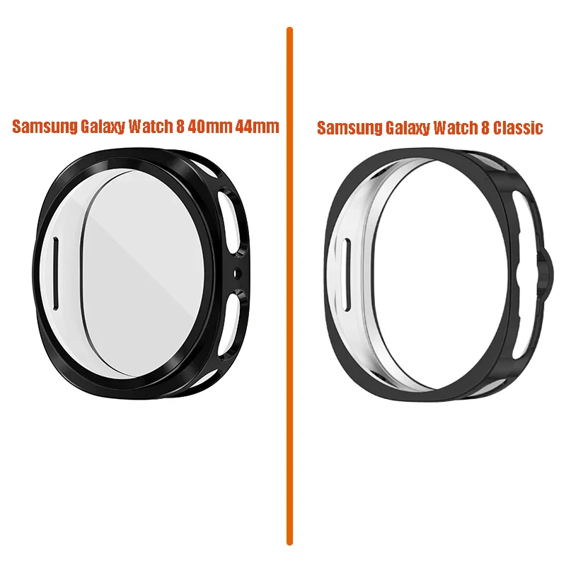 Custodia protettiva morbida in TPU per Samsung Galaxy Watch 8 40mm 44mm / Galaxy Watch8 Classic 46mm