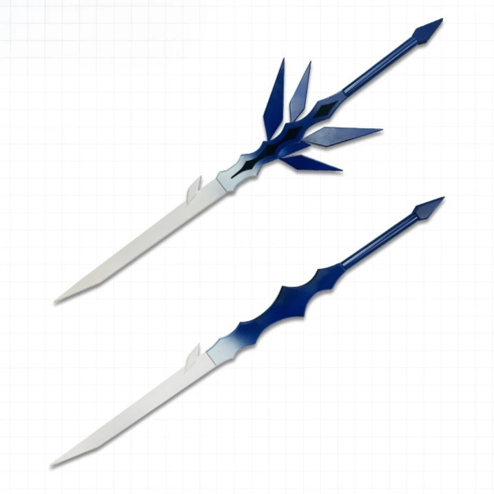 100cm Skirk Genshin Impact Twinblade Game Peripherals Detachable Weapon Model Bamboo Sword Cosplay Props Crafts Gifts Collection