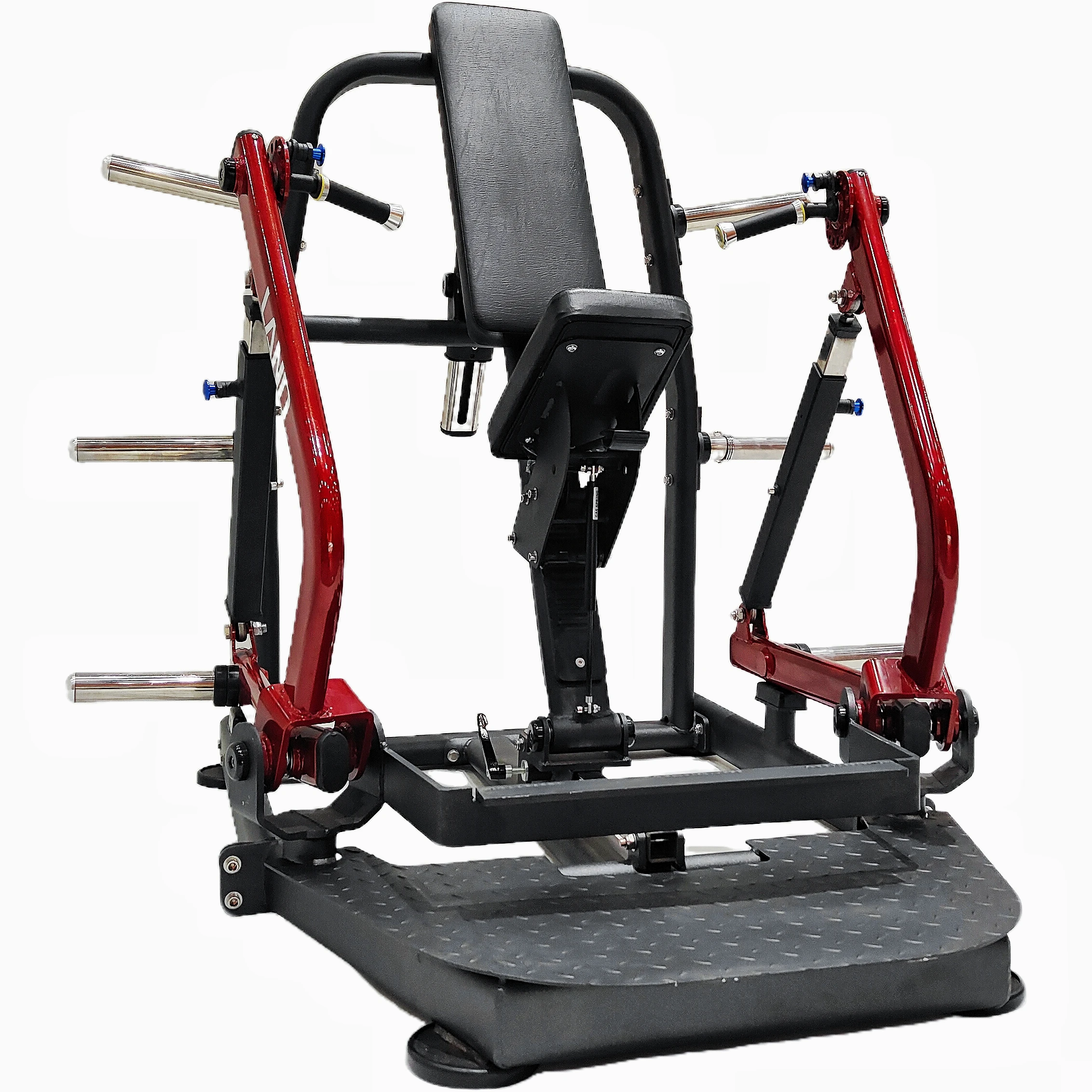 

Steel Seated Strength Training Machine for Bodybuilding Plate Loaded Chest Press Fitness Equipment