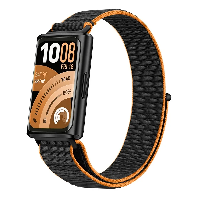 Nylon-Schlaufenarmband für Huawei Band 11 Pro, austauschbares Armband, Uhrenarmband für Huawei Band 11, Original, atmungsaktives Gürtelzubehör – Detail 7