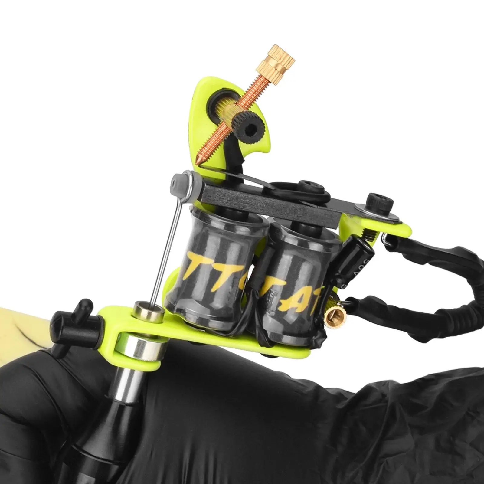 

8 Wraps Coil Machine Professional Stable Performance Reliable Handmade Cast Iron Body Art Supply for Tattooist Artists Beginners