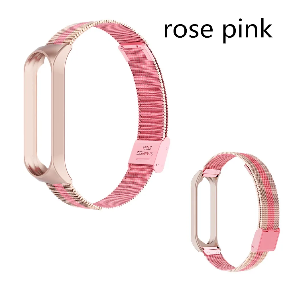 Strap For Xiaomi Mi Band 6 5 Wrist Metal Bracelet Screwless Stainless Steel MIband for Mi Band 6Strap Wristbands Pulseira