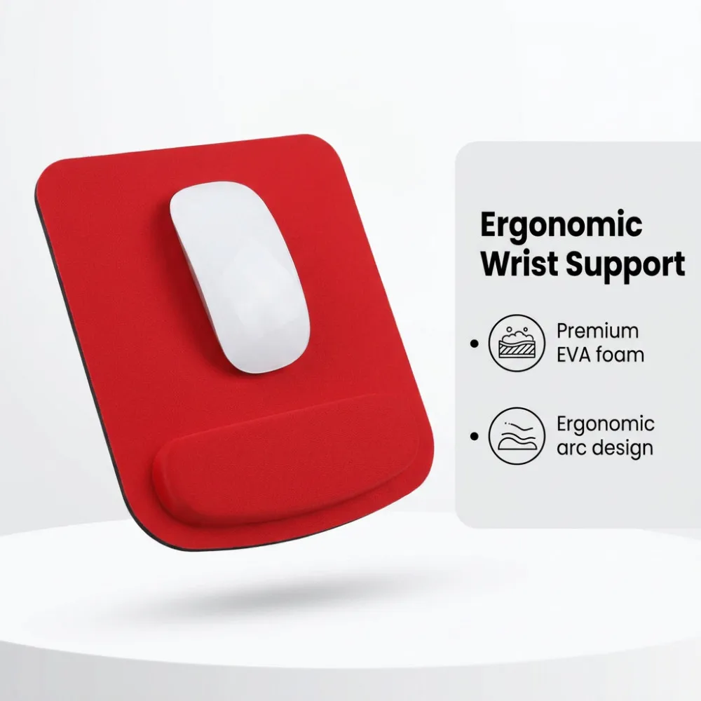 Computer Game Mouse Pad Environmental Eva Ergonomic Mousepad Wrist Pad Solid Color Comfortable Mouse Mats For Office Accessories