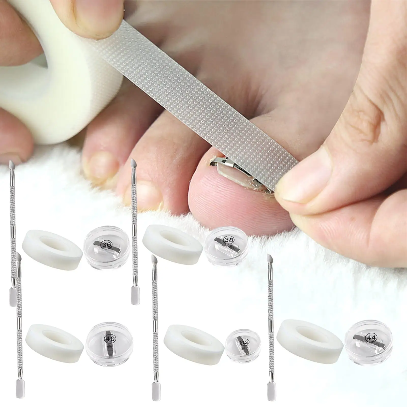 Ingrown Toenail Correction Tool Patch Toe Sticker Breathable Toe Nail Treatment Nail Care Ingrown Toenail Removal Correction