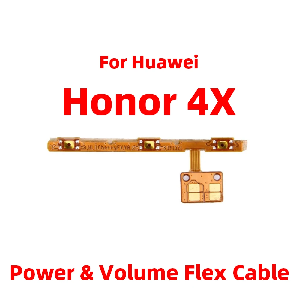 For Huawei Honor 4X Power ON OFF Volume Camera Key Button Switch Flex Cable Replacement