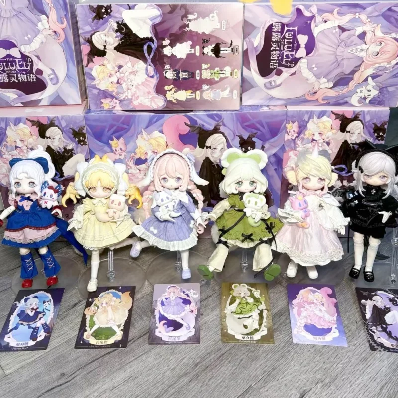 

In Stock Original The Luluelf Story Series 1/12 Bjd Blind Box Kawaii Anime Figure 12 Points Bjd Movable Doll Collection Toy Gift