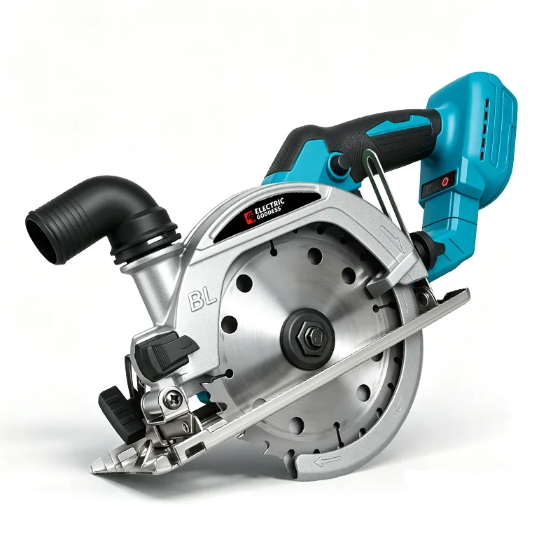 Electric Goddess 6Inch Brushless Cordless Circular Saw 1000w Handheld Electric Saw Power Tools for Makita 18v Battery Pins