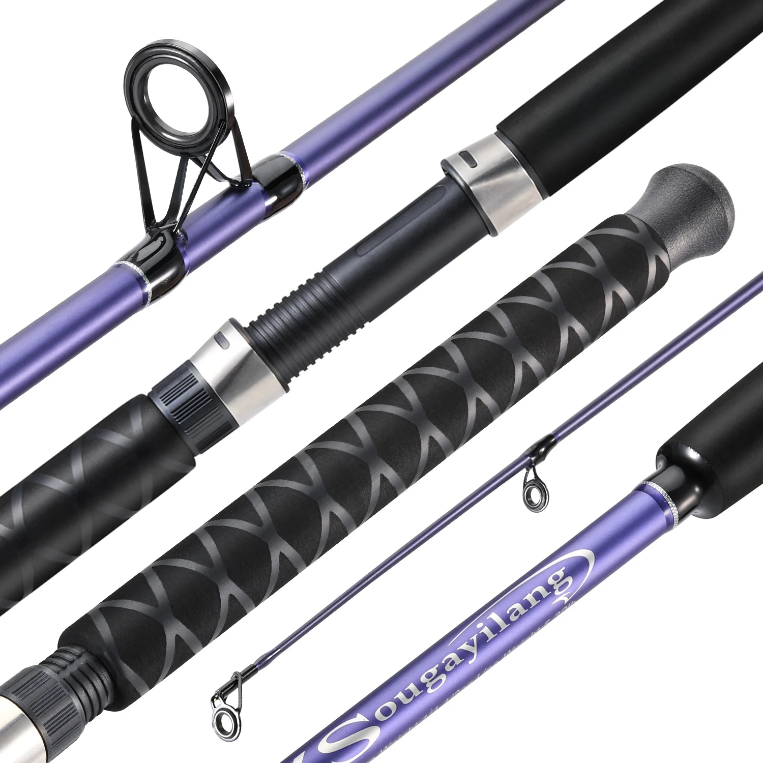 

Удилище спиннинговое Sougayilang, 2 секции, 2.1м, карбоновое, для дальнего заброса, для ловли карпа, максимальное сопротивление 20кг, для карповой рыбалки