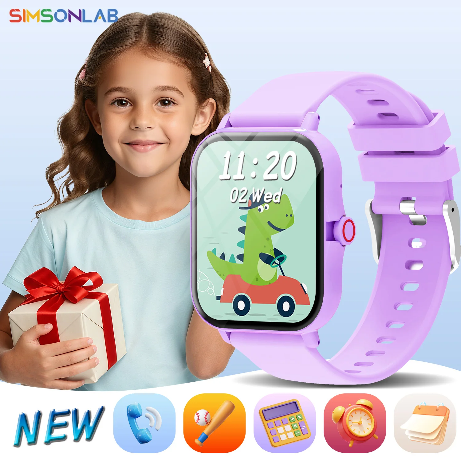 2026 1.83”HD Screen Bluetooth Call Pedometer Waterproof Smart Watch Sports Modes Sleep Monitoring Smartwatch Men Lady Kids Watch