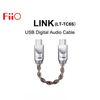 FiiO LINK LT-TC6S USB Digital Audio Cable Type-C to Type-C for Q15 M15S M11 PLUS - High Sound Quality
