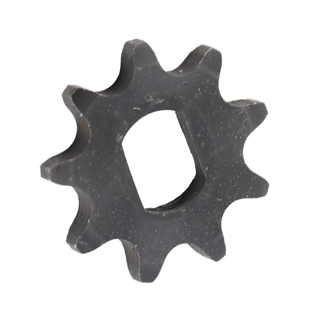 Durable 420 9T Chain Sprocket Inner 12X17mm Metal Speed Cut Motor Sprocket Gear Motor Sprocket Electric Bike