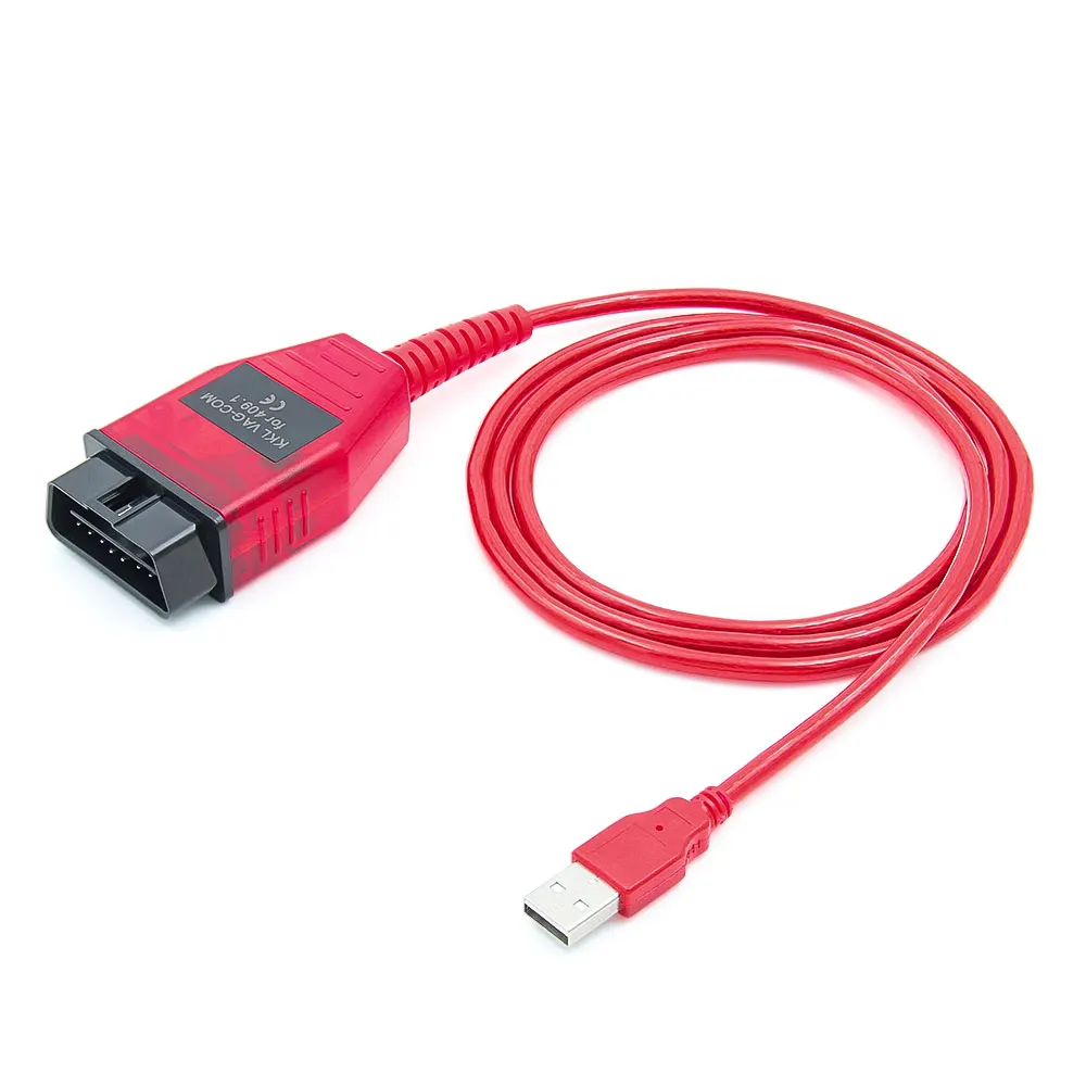 VAG KKL 409.1 FTDI FT232RL Echter 9241A Chip OBD2 Auto-Diagnosewerkzeug Schnittstellenkabel für VW/Audi/Skoda/Seat OBD 2 Scanner-Tool – Detail 6
