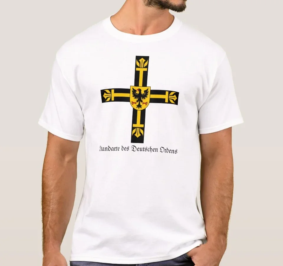 Cool Design Prussia Teutonic Knights Cross Mens Gift T-Shirt. Premium Cotton Short Sleeve O-Neck Mens T Shirt New S-3XL