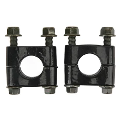 1 Pair Black Handlebar Riser 22mm Drag Handle Bar Clamp Extend Adapter For motorcycle riser handlebar ATV Quad Dirt Bike