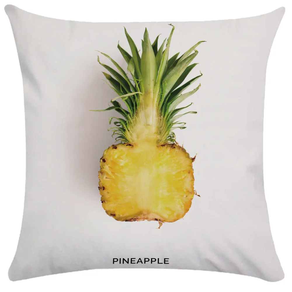 Summer Fruit \ Pillow Covers Decorative Tropical Mango Pillow Case Home Decor Garden Chair Pillow Case  Luxury Designer 45x45 Cm