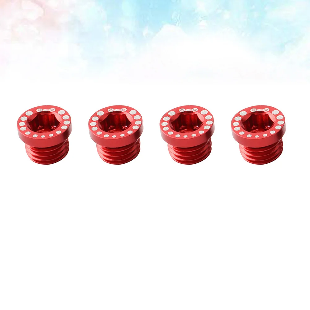 

4Pcs Bicycle Screw Aluminum Alloy M10x1.25 High Strength Lightweight Road Bike Brake Post Bolt Replacement