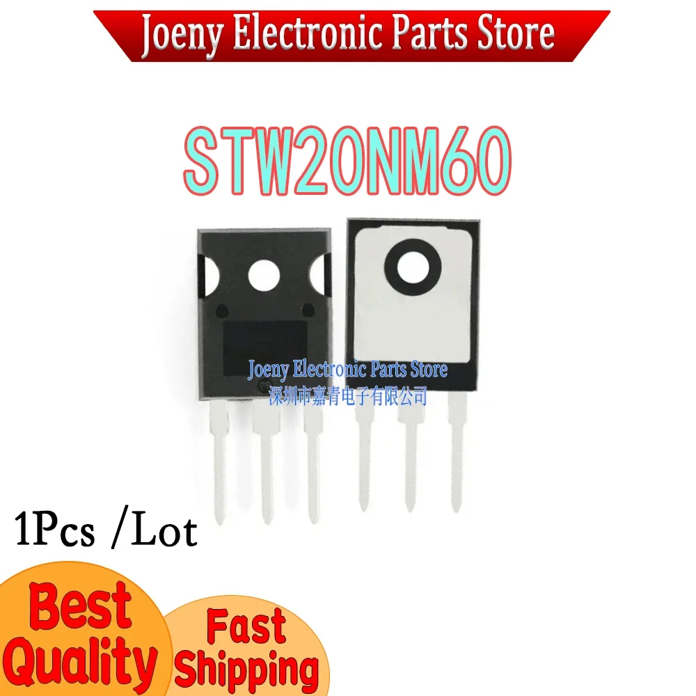 W20NM60  STW20NM60 20N60 20A600V PC shell Chipset Bulk Best Price