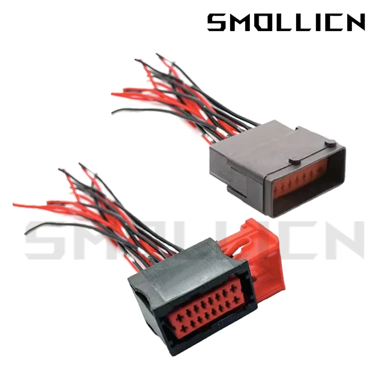 16 Pin 98273-1001 98276-1001 Car Engine Compartment Fuse Box Connector For Peugeot 206 207 307 308 Citroen C2 C-Quatre Triumph