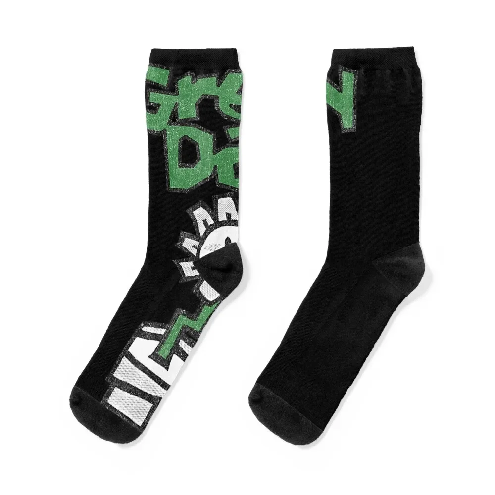 

Green Day Flower Pot T-Shirt Socks luxury Novelties japanese fashion Socks Man Women's