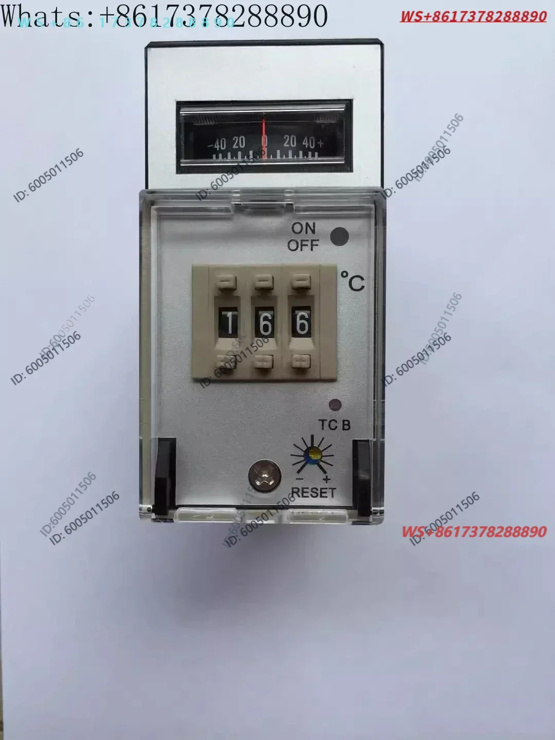 Brand new genuine Rongda  dial code deviation temperature control table temperature controller LC-48F K type 399 degrees