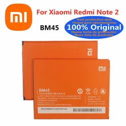 3020mAh BM45 Original Battery For Xiaomi Redmi Note 2 Hongmi Note2 Mobile Phone Replacement Bateria Batteries Fast Shipping