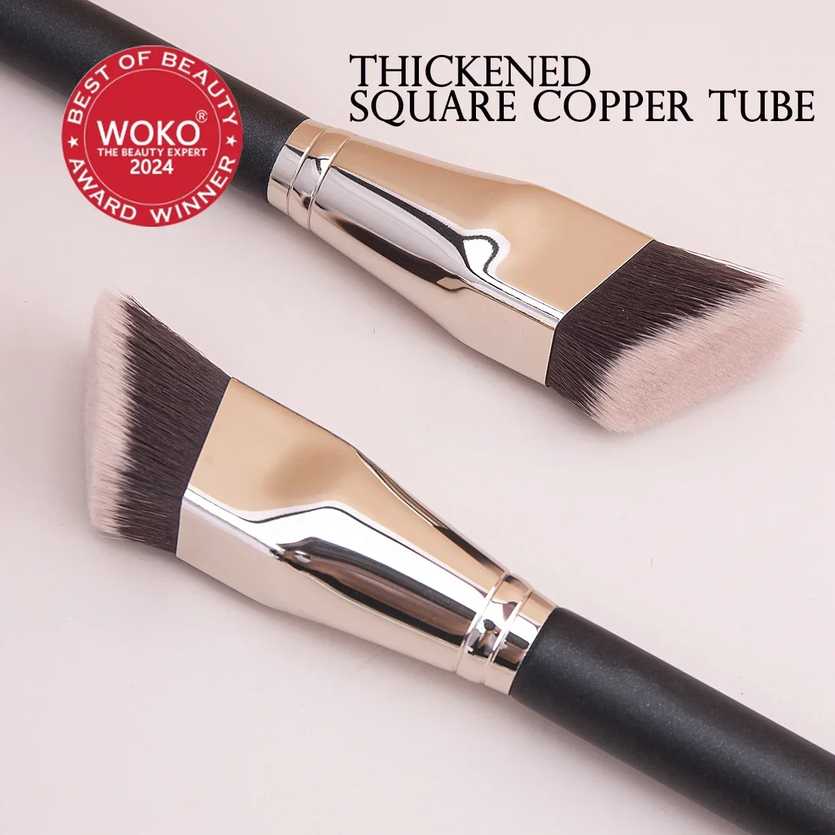 Crème Blush fond de teint brosse coudée crème Blush pinceaux de maquillage crème pour le visage Blush Contour fond de teint mélange outils de beauté