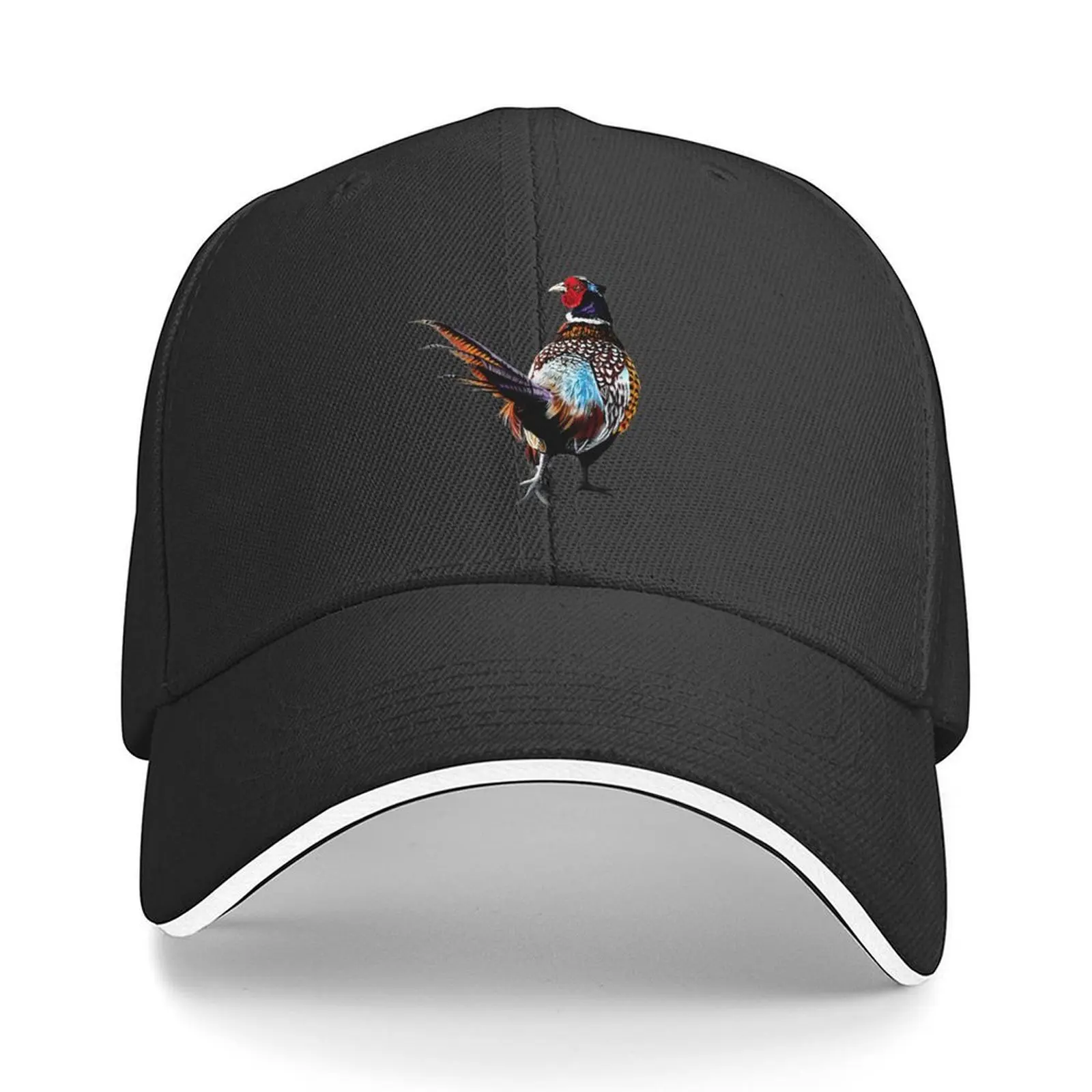 

Pheasant - pheasants - game bird- Pheasant art Baseball Cap Big Size Hat fishing hat Winter hat Designer Mens Caps Women's