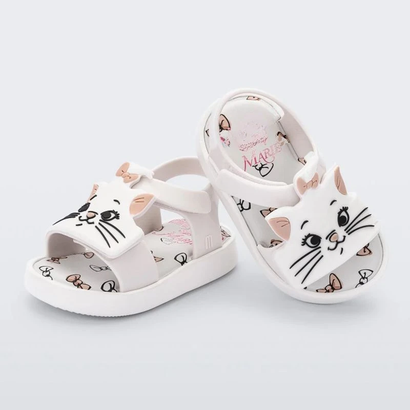 Disney girls Mary Cat princess cute Sandals shoes non-slip soft bottom sports shoes for girl gift