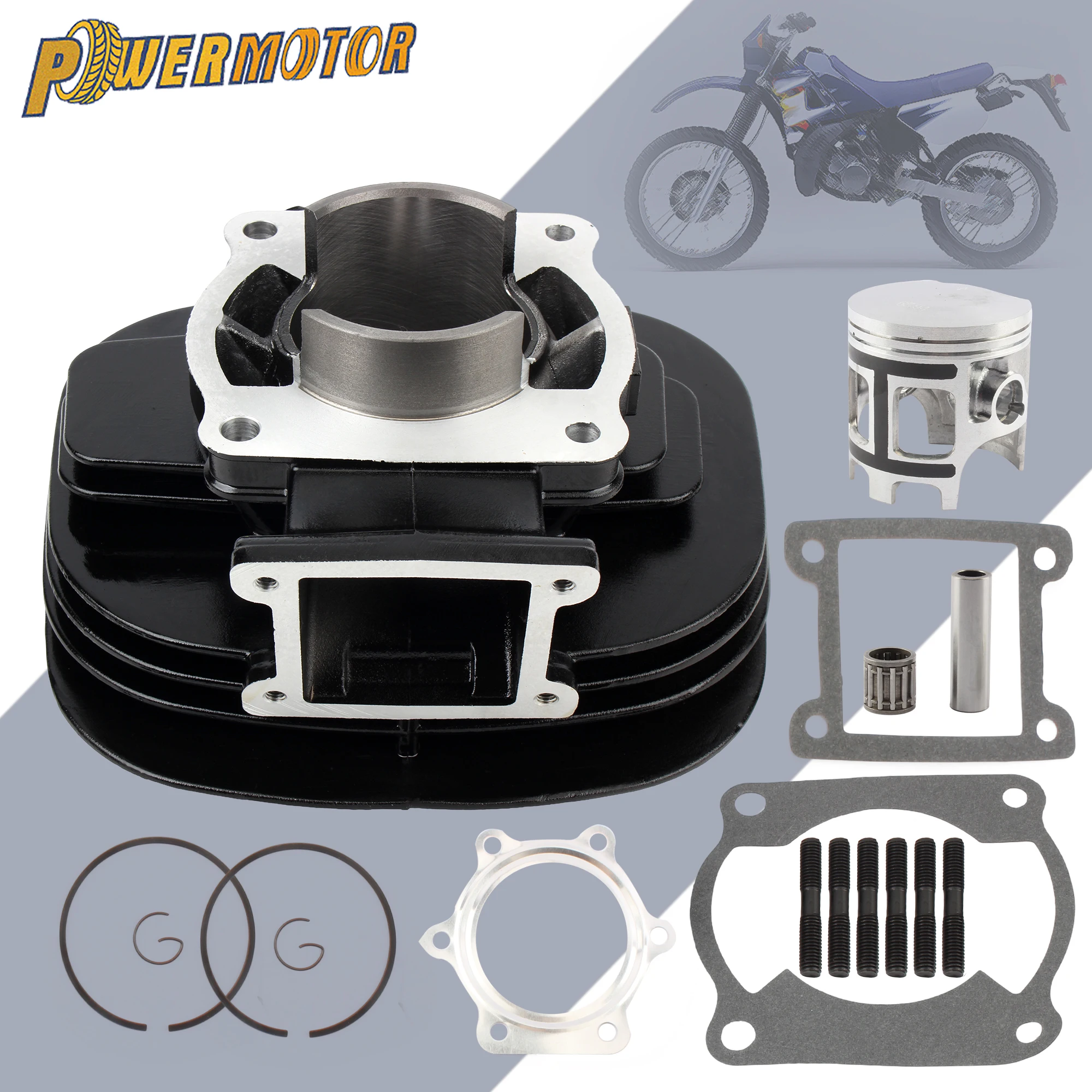 

For Yamaha Blaster YFS 200 Motorcycle 66mm Engine Cylinder Piston Gasket Kit 1988-2006 ATV Quad Accessories 2XJ-11181-00-00