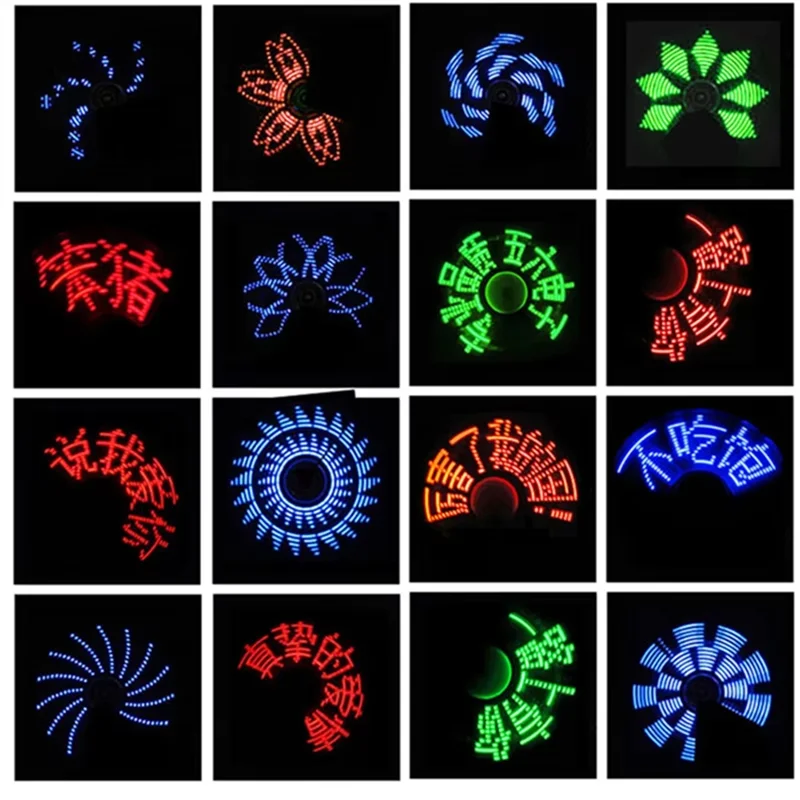 

Finger Tip Gyroscope LED Rotating Gyroscope Electronic Kit Welding Assemble Component