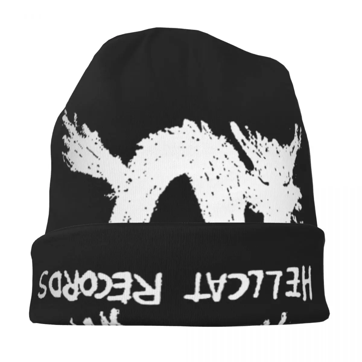 Hellcats Records Cap SRT Fashion Men Women Street Skullies Beanies Hat Spring Warm Dual-use Bonnet