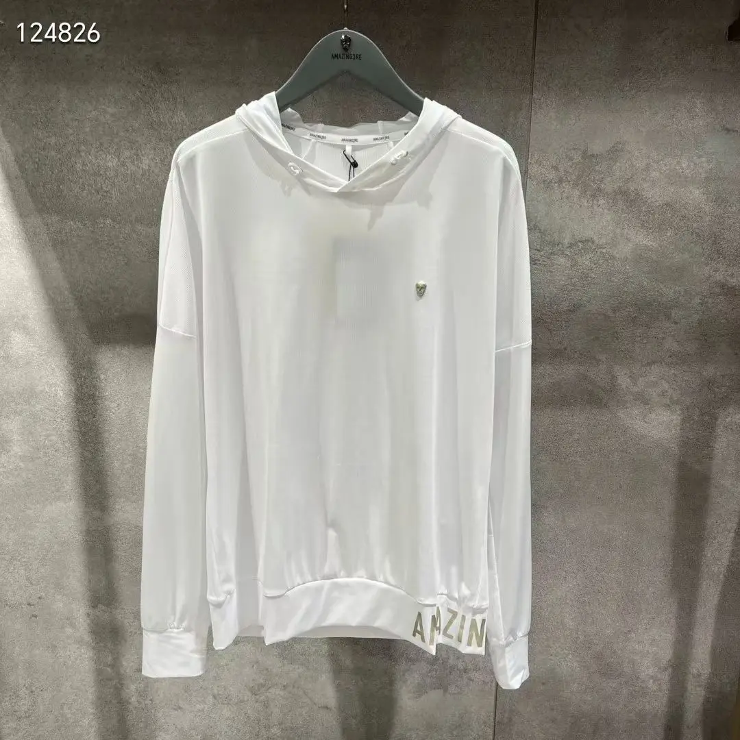 2026 Unisex Golf Long Sleeve Shirt Cooling Stretch Breathable Sports Top Casual Outdoor Athletic Wear