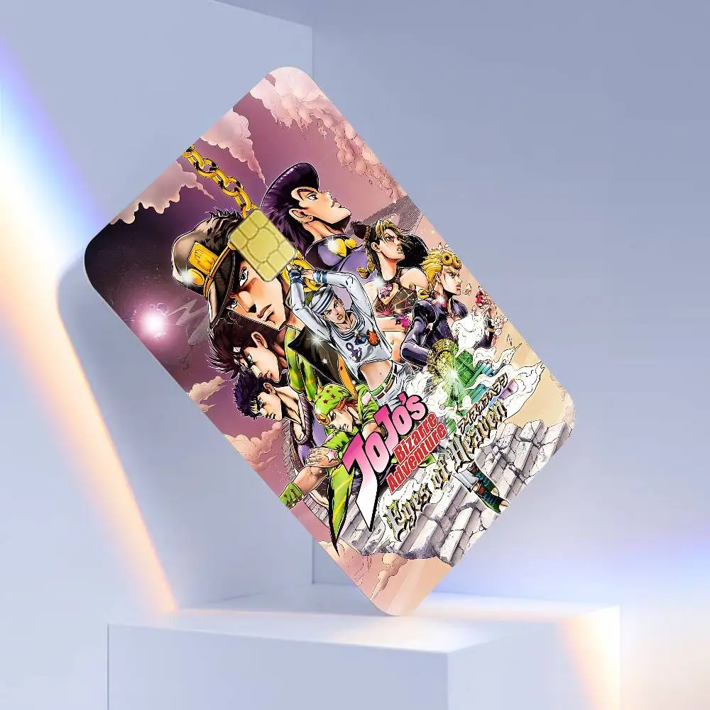 JoJo Bizarre Adventure Anime Anime Cartoon Sticker Film Skin For Credit Card Debit Bank Bus Card