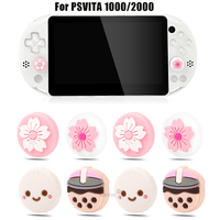 Cute Silicone Soft Thumb Stick Grip Cap Joystick Cover For Psvita PS Vita PSV 1000 2000 Protector Case Dropshipping