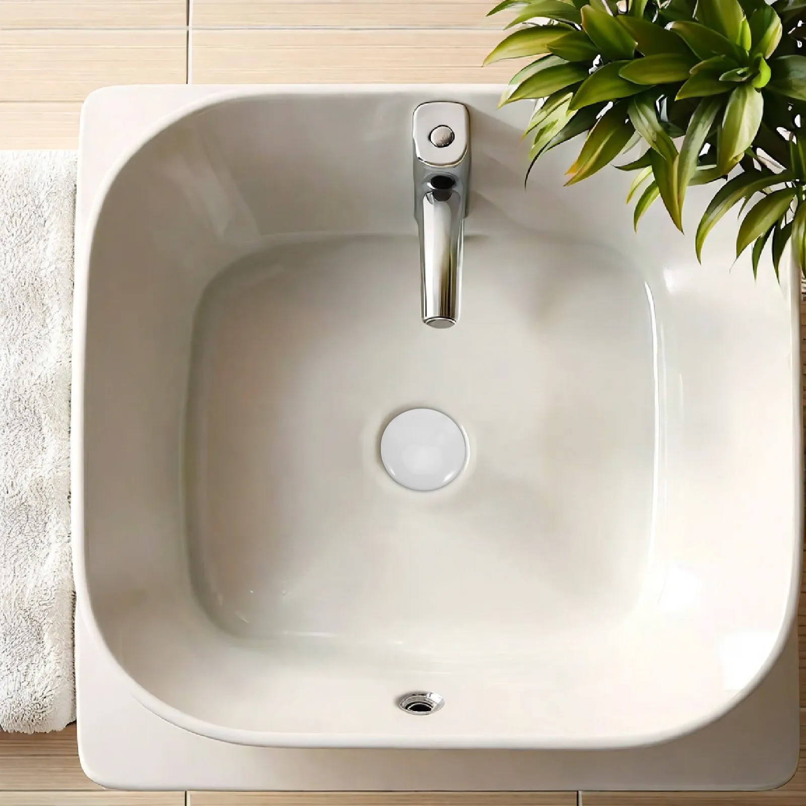 

2Pcs Stylish Black Washbasin Drain Stopper Sink Plug for Bathroom Kitchen Basin Waste Sink Plug Universal Fit Drain Water