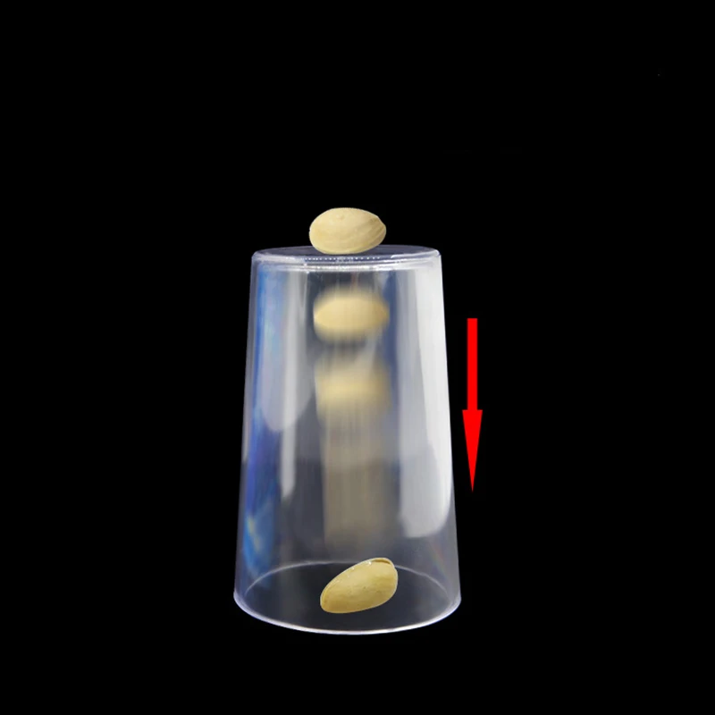 Pistachio Nuts Through Glass Cup Magic Tricks Funny Close Up Magia Penetration Magie Mentalism  Illusion Gimmick Props Magicians