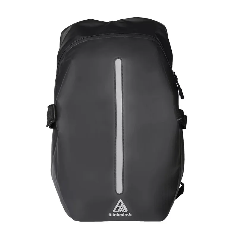 

Black Motorcycle Helmet Backpack Waterproof Laptop Backpack Large Capacity Outdoor Sports Riding Hiking Travel Shoulder Bag