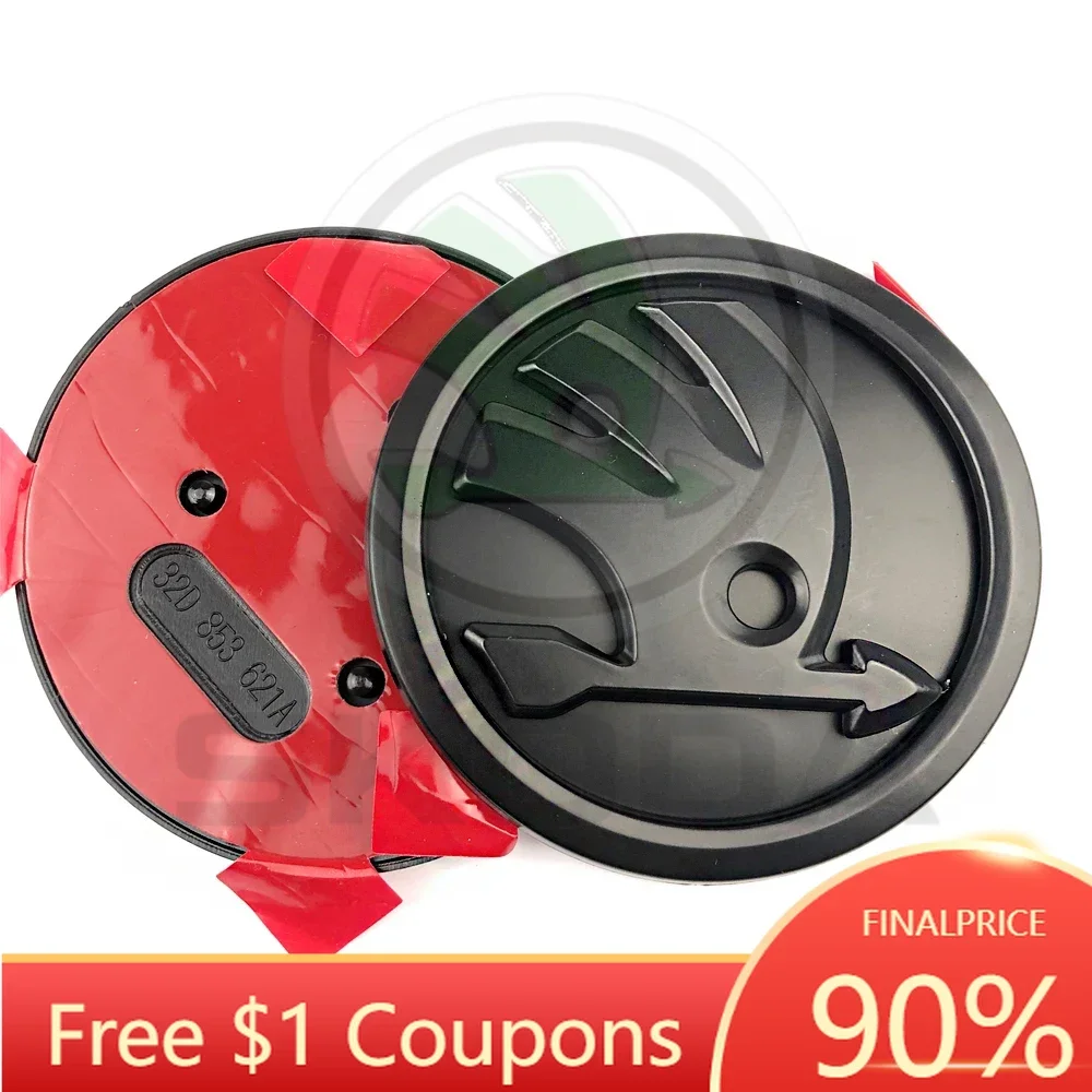 

Новая 3D-наклейка из АБС-пластика 80/90 мм для передней решетки и багажника автомобиля, для Skoda Octavia 2 3 A5 A7 Kodiaq Fabia Rapid 3 Karoq Superb VRS Ac