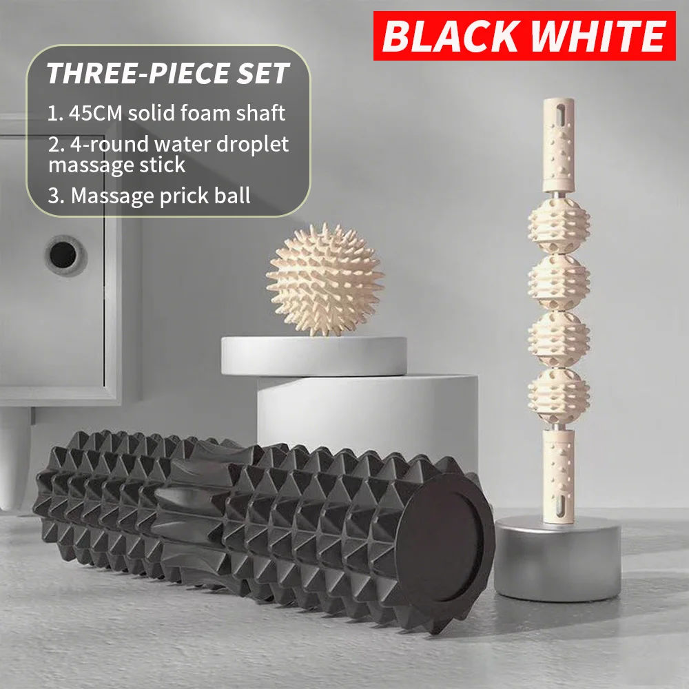 [Dreiteiliges Massage-Set] Massage-Stechball, Massage-Roller, Schaumstoff-Massage-Rollerstab – ein unverzichtbares Massageutensil für den Haushalt – Detail 10