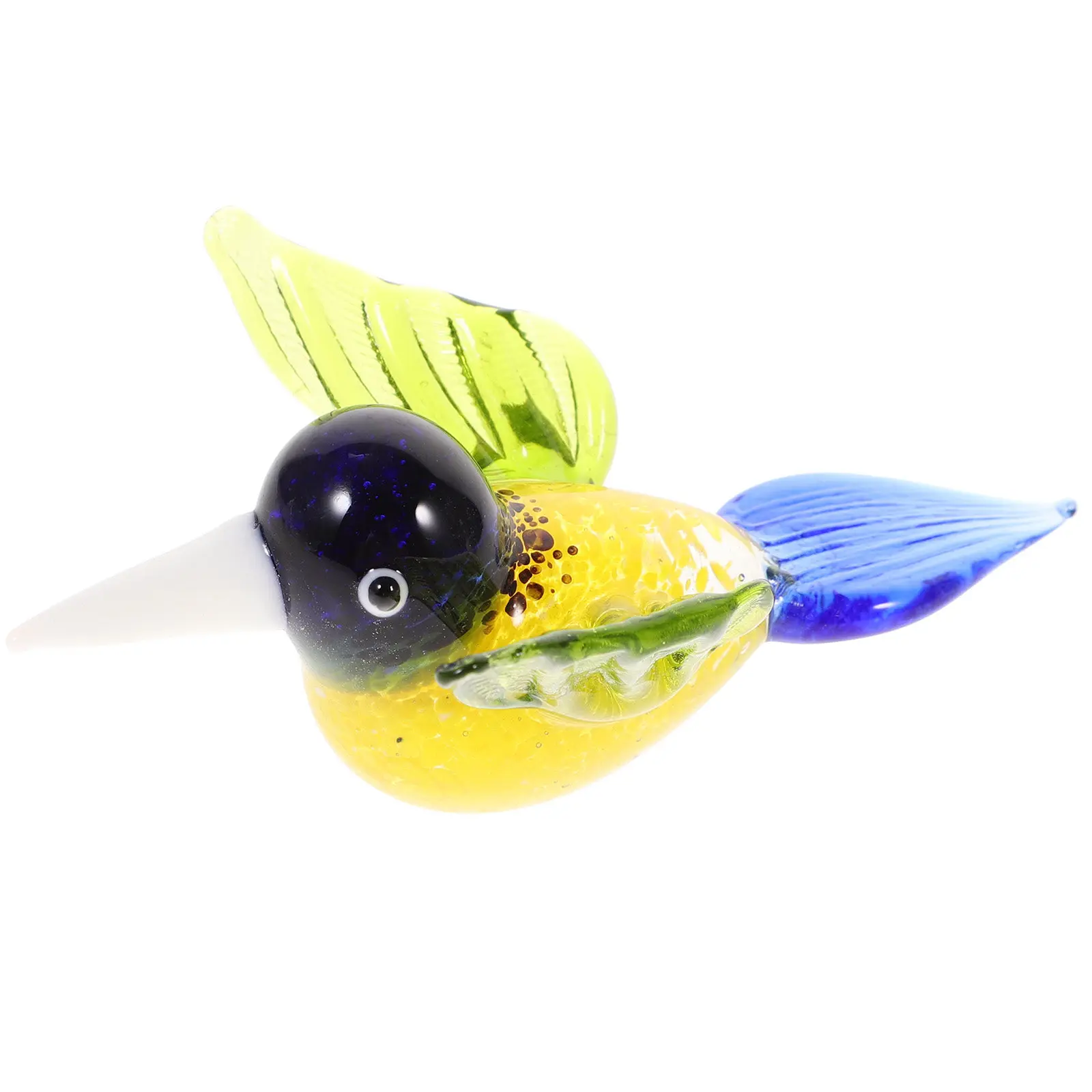 Glass Hummingbird Decoration Hanging Hole Charming Home Gift Bedroom Window Living Room Office Christmas Wedding Festival