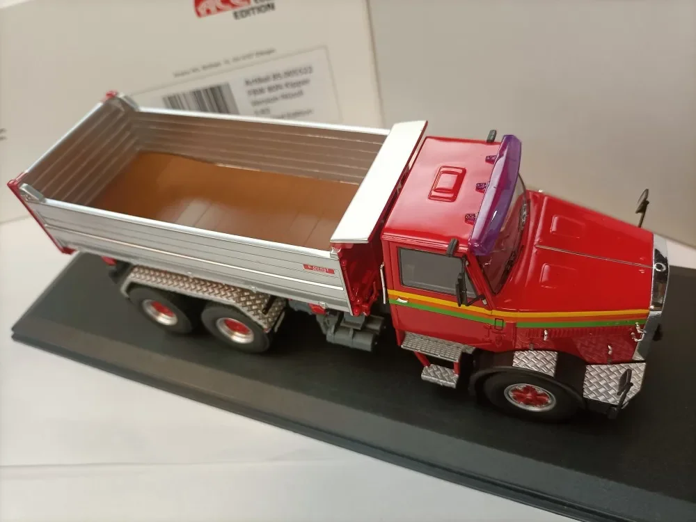 Autocult 1:43 FBW 80N Kipper Version Christen Transporter Limited Edition Resin Metal Model Ornament Toy Birthday Gift